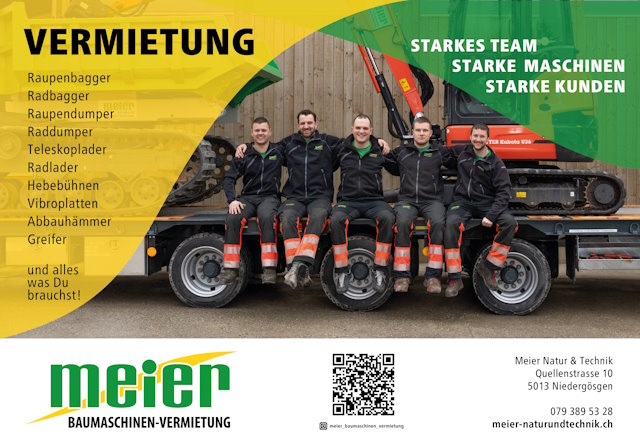 Flyer Vermietung